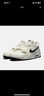 耐克（NIKE）AJ女鞋低幫運動板鞋休閑訓練籃球鞋 HV1807-101 白色 38 曬單實拍圖