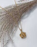 中國黃金（CHINA GOLD）玫瑰花黃金項鏈女士花朵足金吊墜掛墜生日520禮物送老婆送女朋友 玫瑰花吊墜【配S925鏈】約1.1g 曬單實拍圖