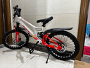 鳳凰鎂合金山地自行車(chē)兒童男女變速越野學(xué)生青少年碟剎減震軟尾山地車(chē) 白紅色/鎂合金一體車(chē)架 20英寸 7速（禧瑪諾進(jìn)口） 曬單實(shí)拍圖