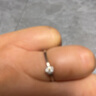 中國黃金鉑金鉆石戒指女求結(jié)婚白金六爪女戒七夕情人節(jié)禮物送女友生日老婆 六爪鉆戒-24分(無車花) 曬單實拍圖