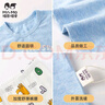 瑁恩·瑁愛(ài)（Mn·Mo）男童彈力棉薄款內衣兒童四季彈性親膚貼身秋衣秋褲套裝棉毛衫 奔跑威速(香草綠) 150 適合身高約135~140cm 曬單實(shí)拍圖