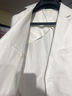 By Creations【25春季新品】柏品棉麻無結(jié)構(gòu)單西服男士商務(wù)通勤西裝外套上衣 白色 （人字紋） 50 曬單實(shí)拍圖