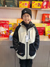 波司登反季三合一羽絨服男女兒童90絨5A抗菌透濕防潑水連帽外套 曬單實(shí)拍圖