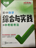 2025萬唯中考數(shù)學(xué)綜合與實(shí)踐初三總復(fù)習(xí)必刷試題幾何模型函數(shù)趨勢新題專項(xiàng)訓(xùn)練滿分 曬單實(shí)拍圖