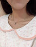 戚小米跳動(dòng)的心項鏈女2025新款?lèi)?ài)心吊墜鎖骨鏈七夕情人節生日禮物送女友 跳動(dòng)的心項鏈【玫瑰花禮盒】 曬單實(shí)拍圖