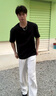增致牛仔（zengzhi）260g重磅男士t恤短袖男2025夏季情侶休閑打底衫半袖體恤 曬單實(shí)拍圖