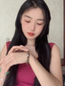 古苒天然鶯歌綠奇楠沉香手串老料隨形S925六字真言轉(zhuǎn)運沉水級文玩手鏈 六字真言款 曬單實拍圖