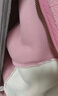 左西女童羊羔絨外套兒童2025新款秋冬款女孩夾克棉服上衣 粉色 160 曬單實(shí)拍圖