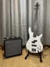 IBANEZ依班娜電貝斯GSR200/GSR320/280QA初學(xué)入門(mén)電貝司被動(dòng)四五弦bass GSR200-PW 珍珠白 曬單實(shí)拍圖