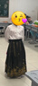 羅蒙漢服女童馬面裙中國風(fēng)女童套裝演出服 瑾瑜織金馬面裙兩件套140 曬單實(shí)拍圖