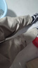 馬登男士休閑褲Easypants直筒長(cháng)褲夏秋寬松束腳工裝褲簡(jiǎn)約百搭褲子男 卡其色 S 曬單實(shí)拍圖
