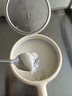 YTH豬油罐陶瓷家用密封調(diào)味罐耐高溫304大號葷油調(diào)味辣椒油儲油罐子 白色【陶瓷覆層】 單件裝 1400ml 曬單實拍圖