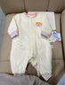 babylove嬰幼兒連體衣恒溫薄夾棉保暖哈衣寶寶衣服新生兒秋冬裝純棉爬服 汐藍粉 90cm 曬單實(shí)拍圖