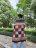 CHALL KITTY民族風(fēng)披肩秋冬季女士斗篷披風(fēng)外搭旅游空調(diào)房大披肩送女朋友老婆 咖色-高檔實(shí)用時(shí)尚高級(jí)感禮盒裝 曬單實(shí)拍圖