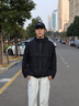 gxg.jeans男裝夾克 工裝風(fēng)多口袋三防休閑連帽外套 25年春新品 黑色 L (175) 曬單實(shí)拍圖