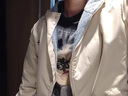 安初夏羊羔毛絨外套男士棉衣休閑套裝冬季衣服寬松加厚棉服男裝三件套 外套杏色+毛衣白+加絨抽繩褲黑 XL 曬單實(shí)拍圖