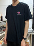 純棉t恤定制做工作班服文化衫diy印字LOGO團(tuán)體隊(duì)服同學(xué)聚會(huì)半短袖 【精品清爽透氣純棉】黑色 S 曬單實(shí)拍圖