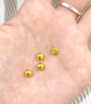 中國黃金（CHINA GOLD）黃金小金豆999足金元寶純金瓜子收藏投資生日禮物送女朋友老婆 黃金*小金豆【配許愿瓶+證書(shū)】 金重約：1g 曬單實(shí)拍圖