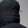 Jordan男子喬丹 長(cháng)款羽絨服 防寒保暖 連帽擋風(fēng)外套FV7270-010黑2XL 曬單實(shí)拍圖
