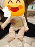 babylove寶寶背帶褲春秋外穿連體褲超萌可愛休閑長褲洋氣嬰兒褲子 曬單實(shí)拍圖