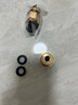 大漠山 內(nèi)外絲活接直接管古全銅雙內(nèi)絲直接直通單邊活接頭對絲短絲加厚 A1：4分內(nèi)外絲活直接 銅本色 曬單實拍圖