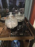 開(kāi)品 底部全自動(dòng)上水燒水壺 家用智能自動(dòng)茶臺電茶爐 快速燒水消毒茶具套裝 可嵌入式玻璃燒水壺茶臺 1L 黑色尺寸20X37CM 燒水煮杯 桶水款 曬單實(shí)拍圖