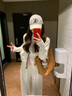 CTOX針織拼接輕薄棉服女短款2025秋冬新款休閑學(xué)院風(fēng)加厚棉衣外套潮 米白色版 M 建議100-110斤 曬單實拍圖