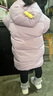 笛莎童裝女童立體郁金香連帽羽絨服2025冬季新款女寶寶可愛(ài)精致羽絨服 葡萄紫 120 曬單實(shí)拍圖