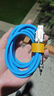 派凡（oatsbasf）Type-c數(shù)據(jù)線120W充電線6A超級快充極客線USB機(jī)客線適用于安卓華為手機(jī)平板電腦車載180度旋轉(zhuǎn)加粗 【藍(lán)/2條裝】120W快充/可旋轉(zhuǎn)Type-C口 2m 曬單實拍圖