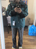 The North Face86沖鋒衣系列ICON防水硬殼外套8AKJ 綠色/586 S 曬單實拍圖