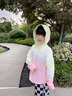 翊尚美兒童防曬衣女童薄款透氣男童寶寶防曬服涼感冰絲速干大童防蚊外套 漸變黃粉 【挺闊帽檐-高倍防曬】 140 碼【推薦身高130-150cm】 曬單實拍圖