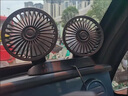 快閃狼車載風(fēng)扇大貨車24v伏12v面包車雙頭車用強(qiáng)力汽車usb大風(fēng)力電風(fēng)扇 大號雙頭渦輪扇- USB款 3擋調(diào)節(jié) 曬單實拍圖