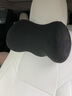 3W汽車(chē)頭枕特斯拉modely/3專(zhuān)用護頸枕適車(chē)載頭枕座椅靠枕內飾 新款頭枕腰靠【一套】 黑色 曬單實(shí)拍圖