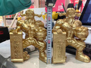棕櫚樹(shù)（palmtree）輕奢時(shí)尚兔子擺件客廳電視柜家居軟裝飾品玄關(guān)酒柜工藝品喬遷禮物 兔子坐姿桌面擺件-粉色 曬單實(shí)拍圖