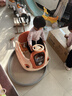 歐樂(lè)童兒童電動(dòng)碰碰車(chē)小孩嬰兒玩具車(chē)可坐人帶遙控寶寶四輪汽車(chē)充電童車(chē) 【靈動(dòng)橙】7A大電瓶+雙驅(qū)+遙控 藍(lán)牙+早教音樂(lè)+燈光+前進(jìn)后退 曬單實(shí)拍圖