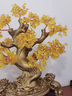 RWTW黃水晶發(fā)財(cái)樹擺件搖錢樹聚寶盆酒柜裝飾品喬遷開業(yè)禮品 JCD大號(hào)紅色水晶樹聚寶盆 曬單實(shí)拍圖