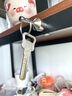 皓琦磁業(yè)強(qiáng)力磁鐵吊墜不銹鋼檢測鑒定器吸鐵石圓形鑰匙扣超強(qiáng)力小磁鐵吊環(huán) 強(qiáng)磁吊墜D22 1個(gè)裝 曬單實(shí)拍圖