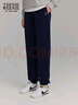 Teenie Weenie小熊女裝運(yùn)動褲衛(wèi)褲寬松慵懶風(fēng)休閑時尚褲灰色長褲子 藏青色 S (160) 曬單實(shí)拍圖