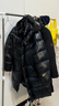 高梵黑金鵝絨服先鋒4.0六格中長(cháng)款羽絨服男女小個(gè)子2024新款情侶外套 黑色【男女同款】 L 【175/鵝絨292克】 曬單實(shí)拍圖