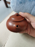 璽翰雅（ROYHOYE）宜興紫砂壺傳統純手工泡茶壺內推七孔出水寒江孤影壺原礦朱泥單壺 原礦朱泥茶壺 180cc 禮盒裝 曬單實(shí)拍圖