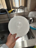 瓷秀源陶瓷碗單個(gè)大碗湯碗面碗骨瓷家用餐具拉面碗斗笠碗喇叭碗沙拉碗 7英寸斗碗4個(gè)裝 曬單實(shí)拍圖