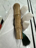 金絲楠木節節高升手把件竹子隨身把盤(pán)玩送男友老公520情人節禮物 金絲楠木節 節高升+禮盒+流蘇 曬單實(shí)拍圖