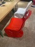 Vitra【現貨】 Panton潘通椅正版家用餐椅靠背座椅休閑椅子進(jìn)口 紅色 曬單實(shí)拍圖