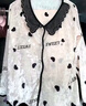 莫代爾秋上新鉆石絲絨睡衣女秋冬季長(zhǎng)袖家居服套裝甜美法式娃娃領(lǐng) 鉆石-絨愛(ài)心 金鉆絨套裝 XL 建議115-130斤 曬單實(shí)拍圖