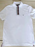 TOMMY HILFIGER【撞色門襟】夏季男拼色織帶商務(wù)休閑翻領(lǐng)短袖T恤POLO34767 寶石藍(lán)C5J S （推薦：120-135斤） 曬單實(shí)拍圖