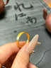 中國黃金（CHINA GOLD）黃金戒指男女款足金古法寬面戒指素圈指環(huán)婦女節禮物生日送男女友 足金戒指【10號】 約1.6g（寬版） 曬單實(shí)拍圖