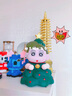 冠星熊蠟筆小新手辦圣誕雪人小新圣誕樹小葵可愛公仔桌面擺件生日禮物女 圣誕[小新+小葵][加強(qiáng)版]送禮盒 精美裝 曬單實(shí)拍圖