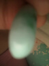 以心參玉  18K金鑲翡翠吊墜 飄綠福瓜女款玉墜 生日禮物 曬單實(shí)拍圖