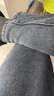 邁諾丹高腰牛仔褲加絨女冬季小腳褲顯瘦外穿加厚長(zhǎng)褲子女緊身彈力鉛筆褲 藍(lán)灰色-8892【加絨】 30 碼【120斤-126斤】 曬單實(shí)拍圖
