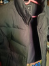特步羽絨服男2024冬季新款立領(lǐng)保暖鴨絨運(yùn)動(dòng)棉衣外套976429190145 正黑色 L 曬單實(shí)拍圖